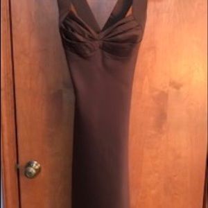 Calvin Klein Brown Cocktail Dress, Size 4